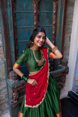 A touch of South Indian grace lehenga choli